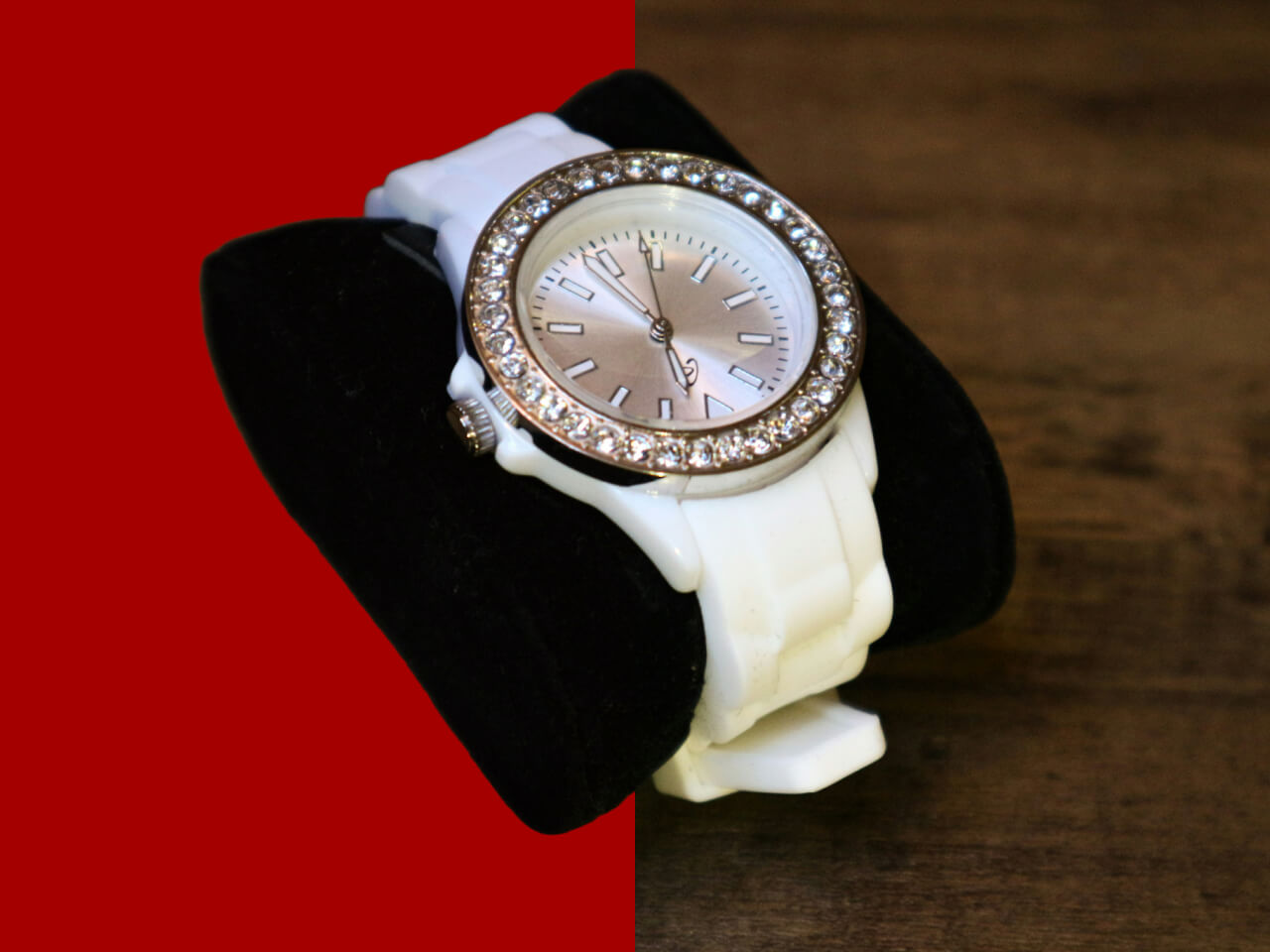 Instant Red Background Editing for E-commerce